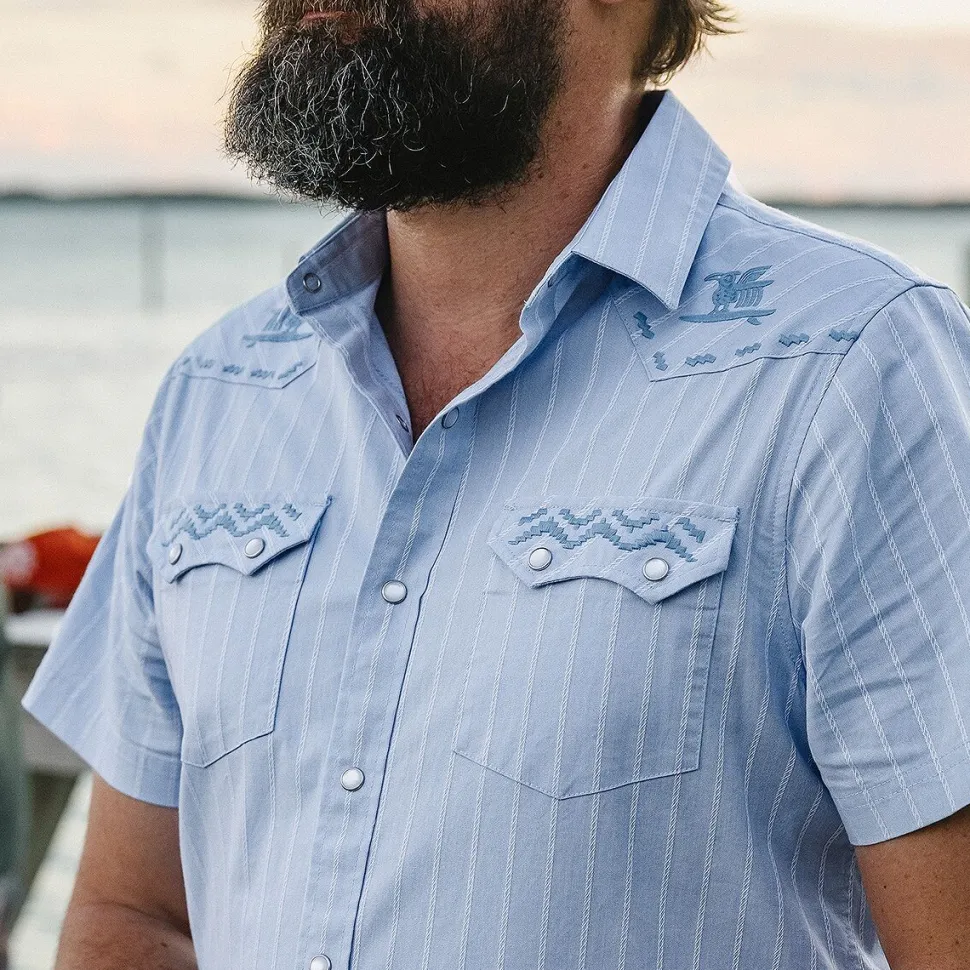 Crosscut Deluxe Snapshirt - Men's