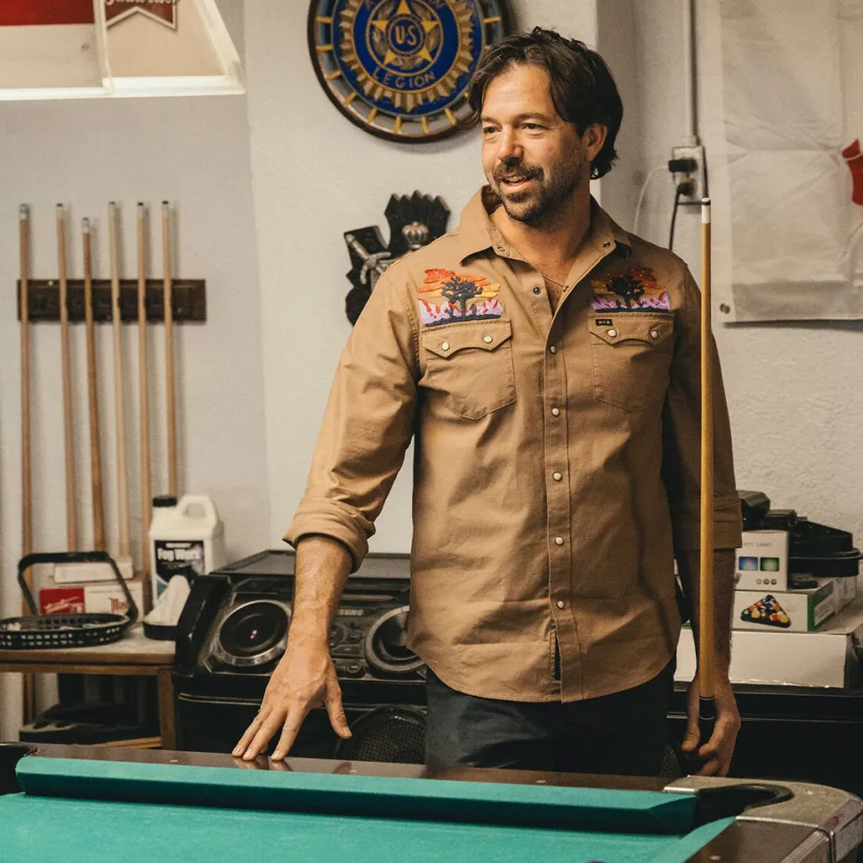 Crosscut Deluxe Snapshirt - Men's