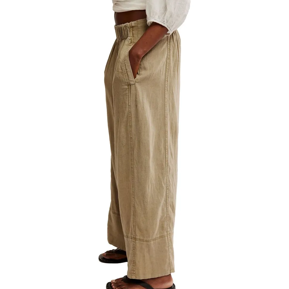 Days End Linen Pull On Pant - Women's