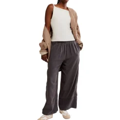 Days End Linen Pull On Pant - Women's
