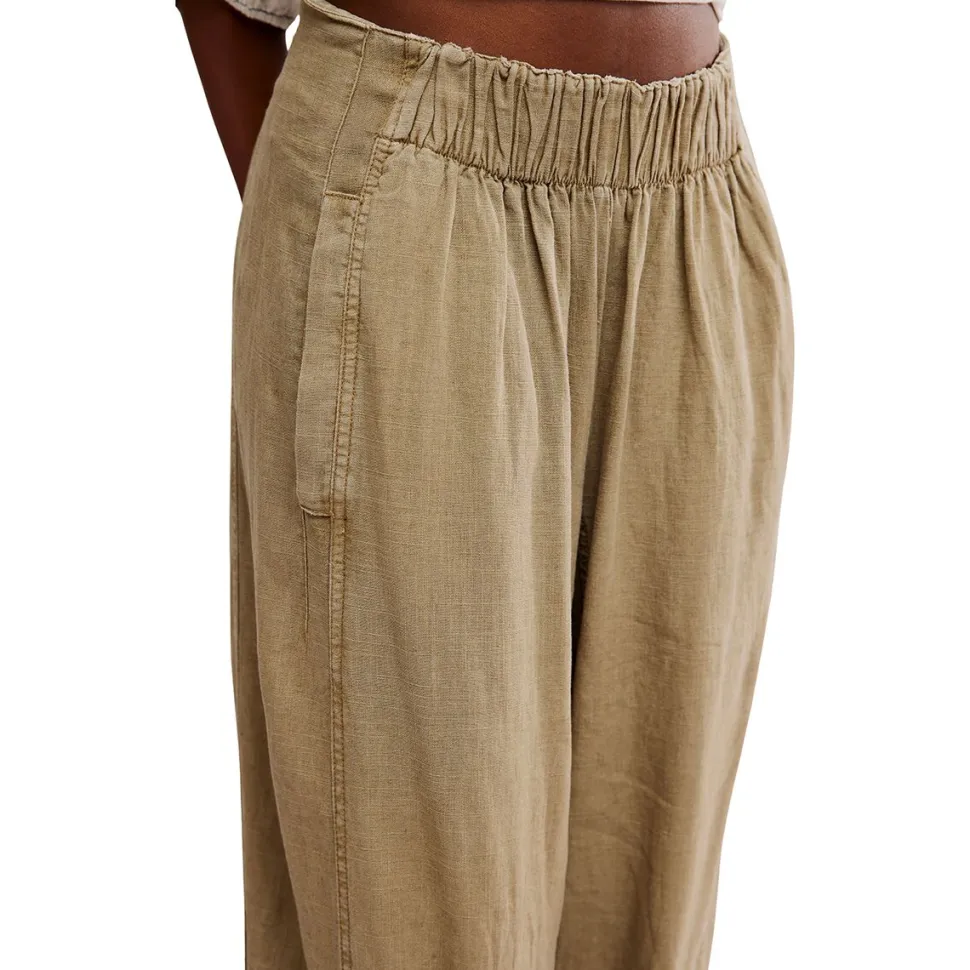 Days End Linen Pull On Pant - Women's
