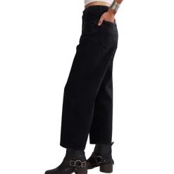 Deep Trance Dropped BF Jean - Women's