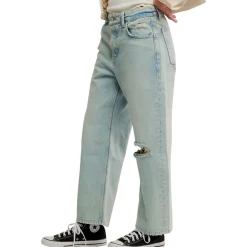 Deep Trance Dropped BF Jean - Women's
