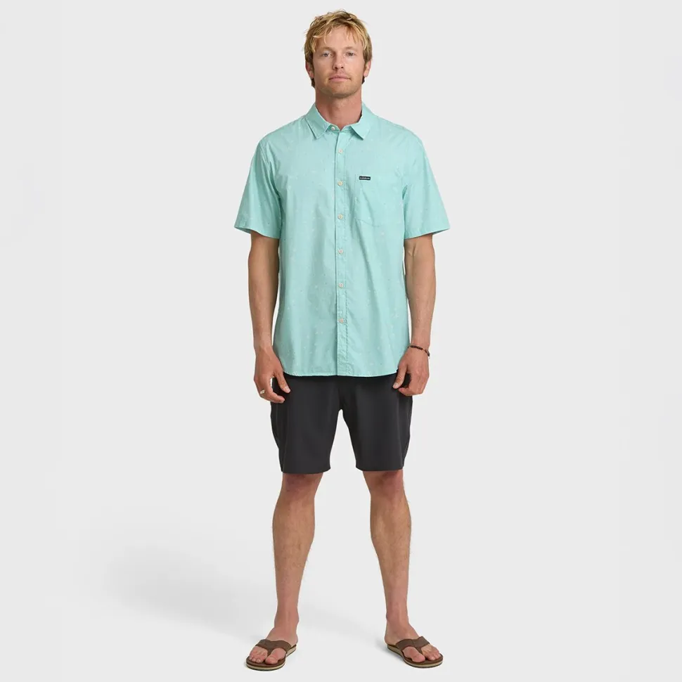 Ditsy Blossom Classic Short-Sleeve Shirt - Men's