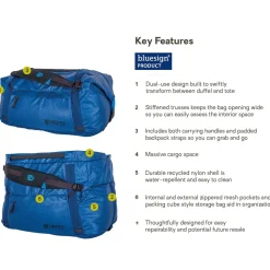 Double Haul Convertible 55L Duffel Bag