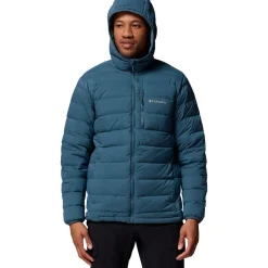 Drift Peak Stretch Down Hooded Jacket - Men's