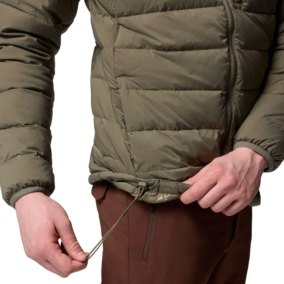 Drift Peak Stretch Down Hooded Jacket - Men's
