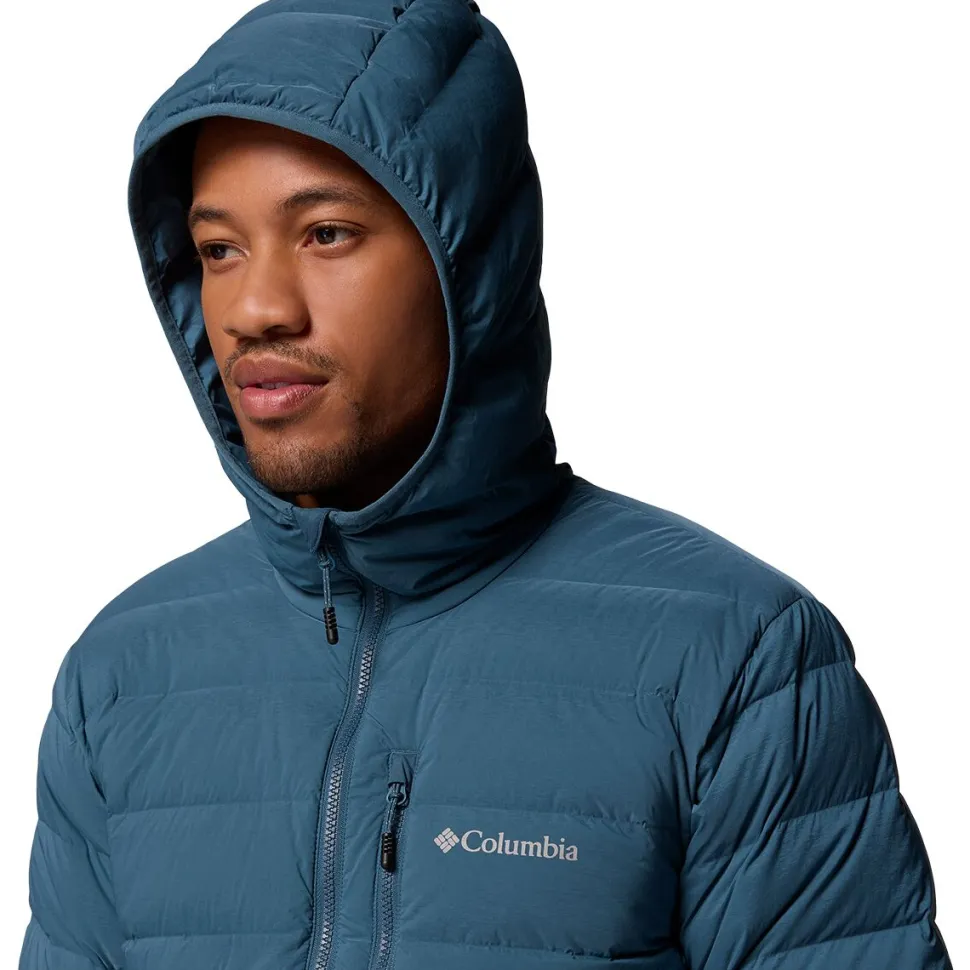 Drift Peak Stretch Down Hooded Jacket - Men's
