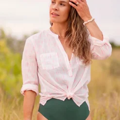 Dylan Gauze Shirt - Women's
