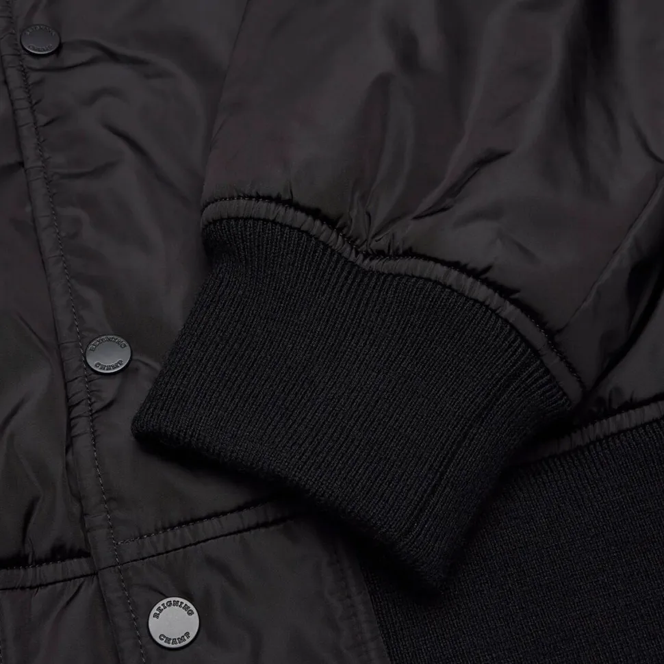 Econyl Satin Nylon Stadium Jacket - Men's