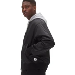 Econyl Satin Nylon Stadium Jacket - Men's