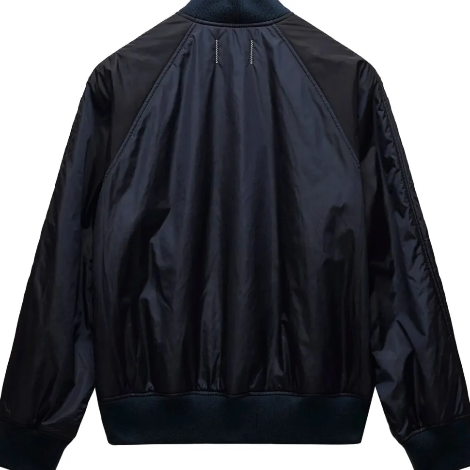 Econyl Satin Nylon Stadium Jacket - Men's