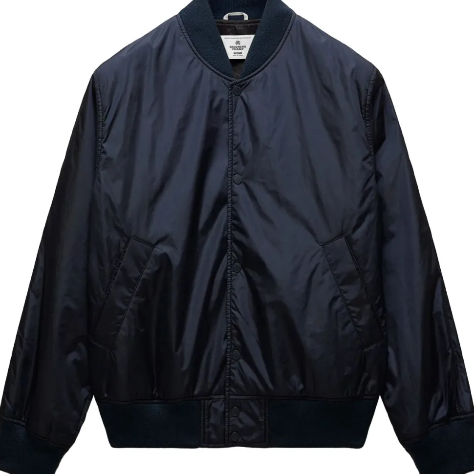 Econyl Satin Nylon Stadium Jacket - Men's