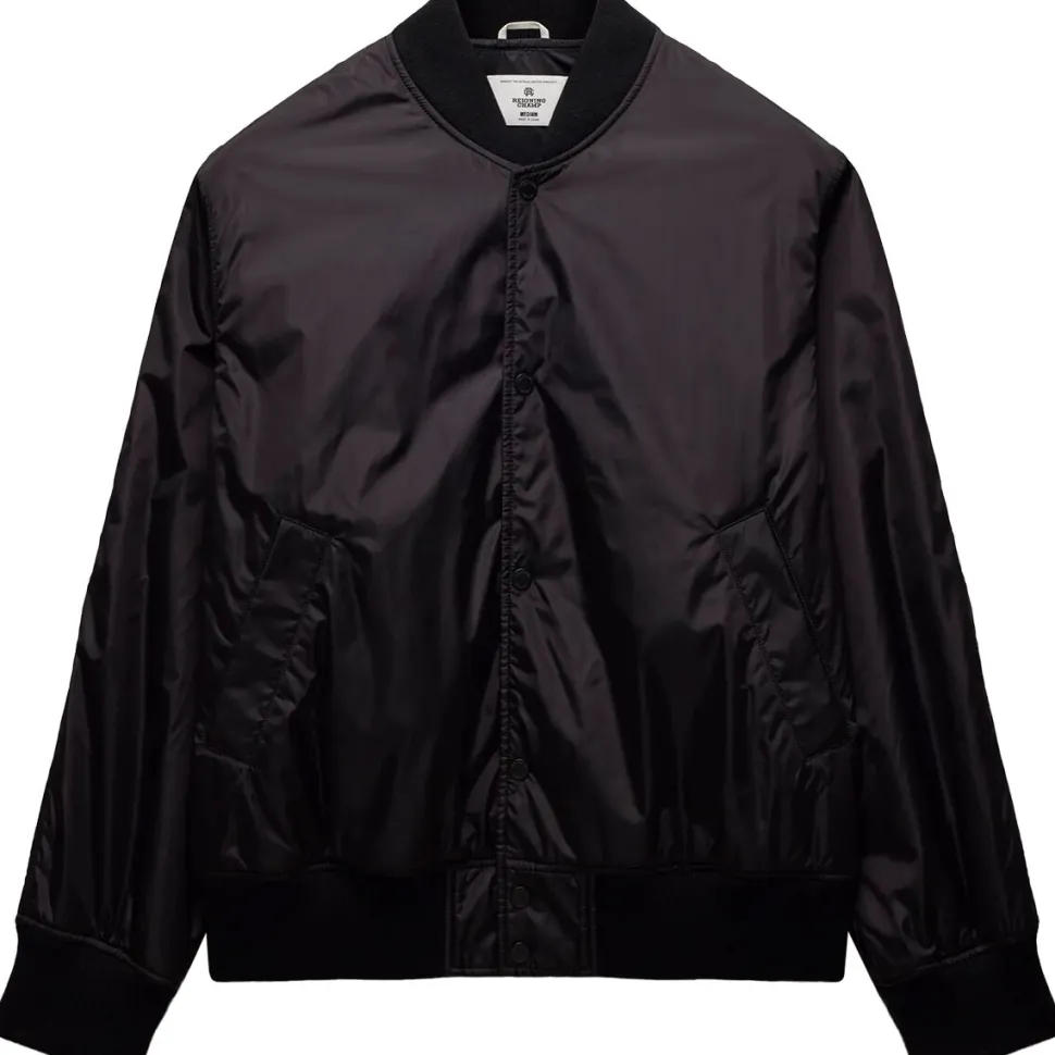 Econyl Satin Nylon Stadium Jacket - Men's