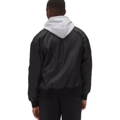 Econyl Satin Nylon Stadium Jacket - Men's