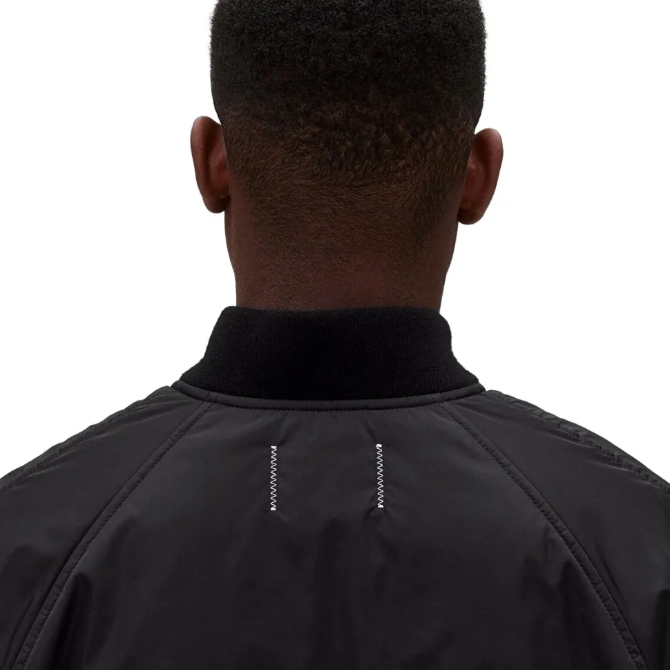 Econyl Satin Nylon Stadium Jacket - Men's