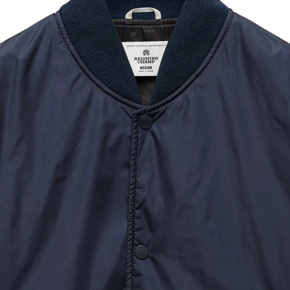 Econyl Satin Nylon Stadium Jacket - Men's