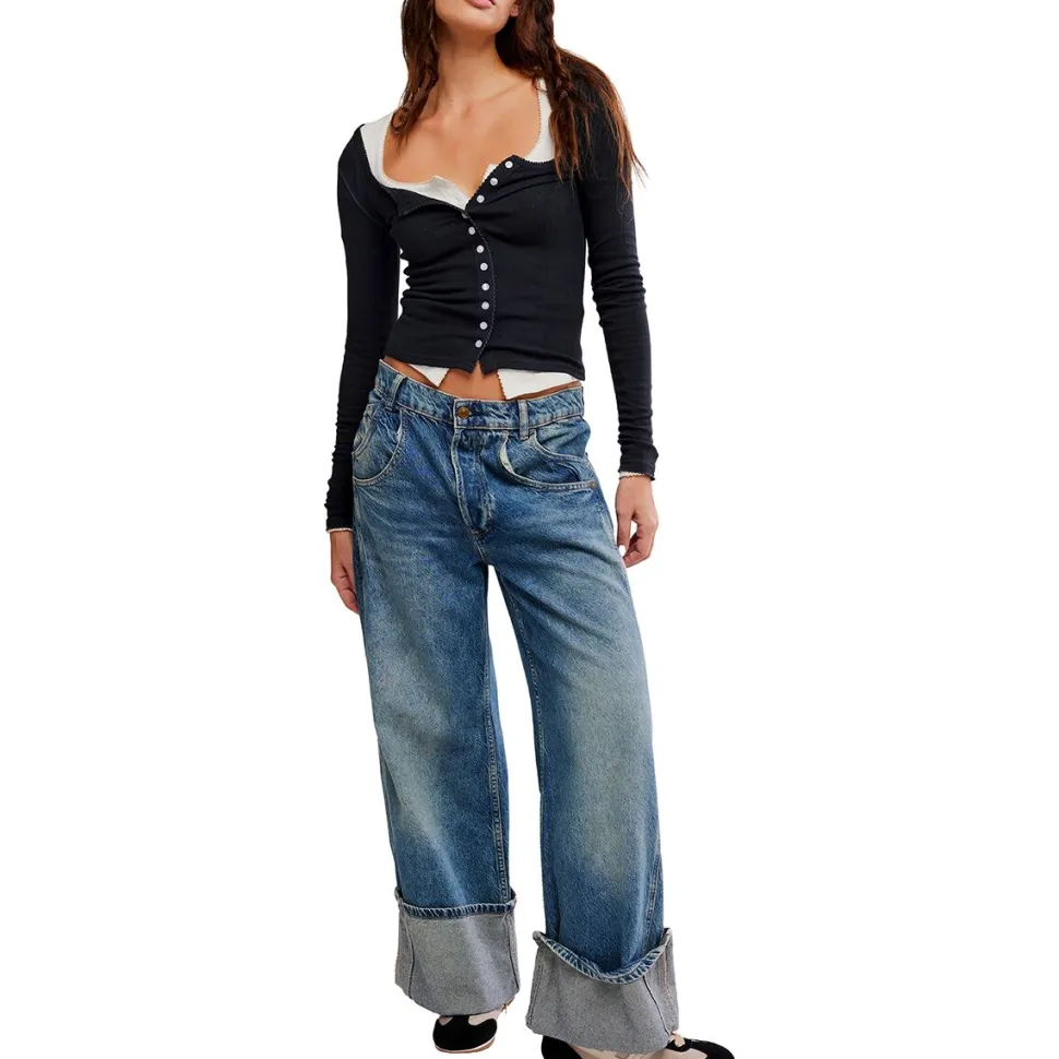 End Game Pointelle Long-Sleeve Top - Women's