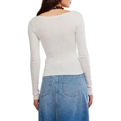End Game Pointelle Long-Sleeve Top - Women's