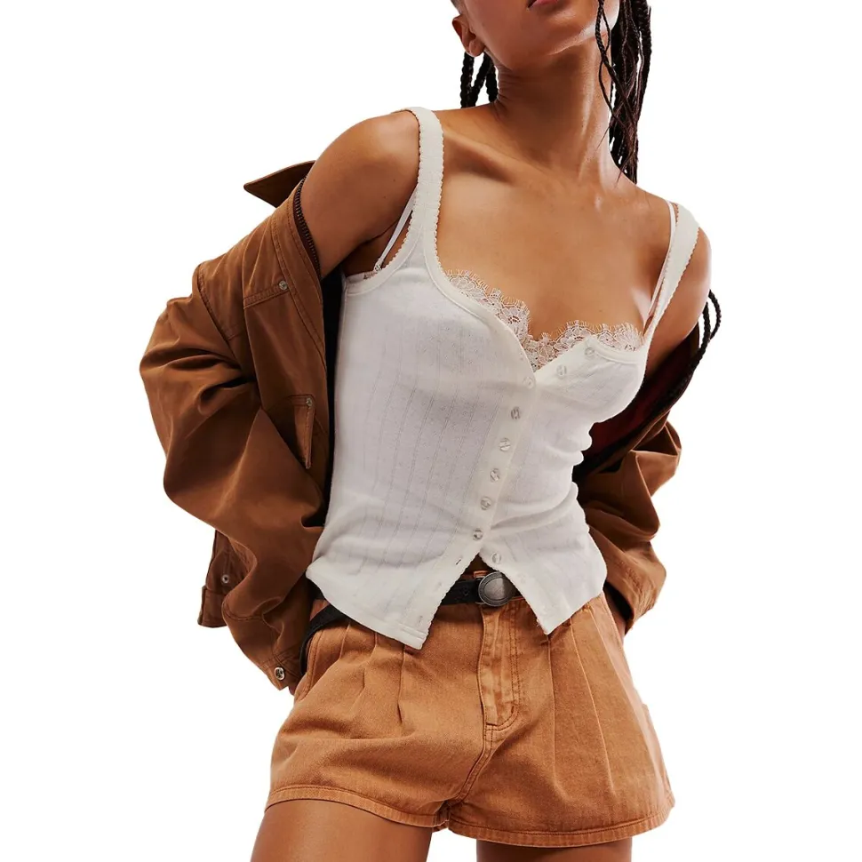 End Game Pointelle Tank Top - Women's