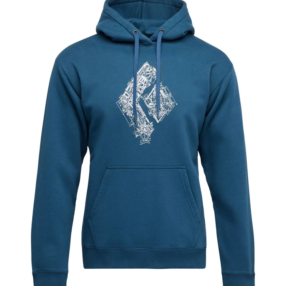 Engineered Diamond Pullover Hoodie - Men's