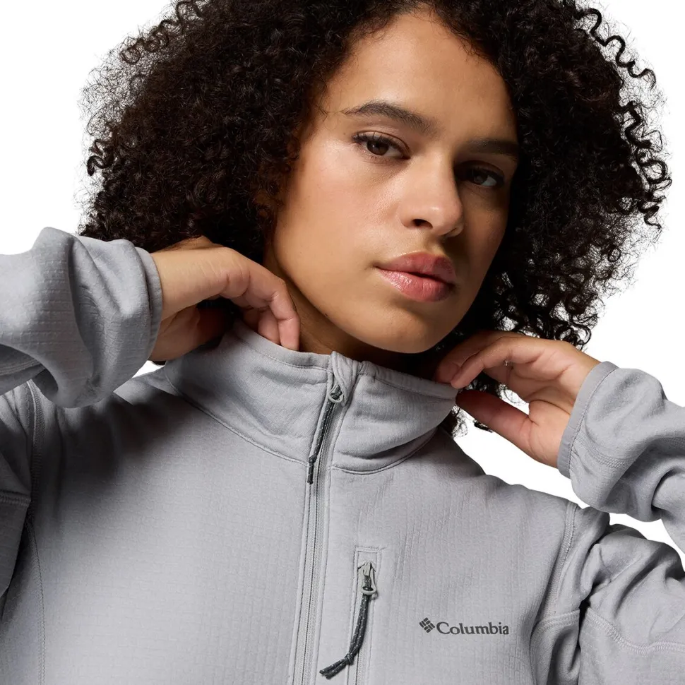 Essential Hike Grid Fleece Full-Zip Jacket - Women's