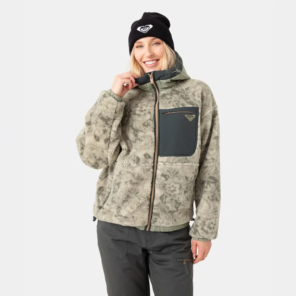 Everest Full-Zip Hooded Sherpa - Women's