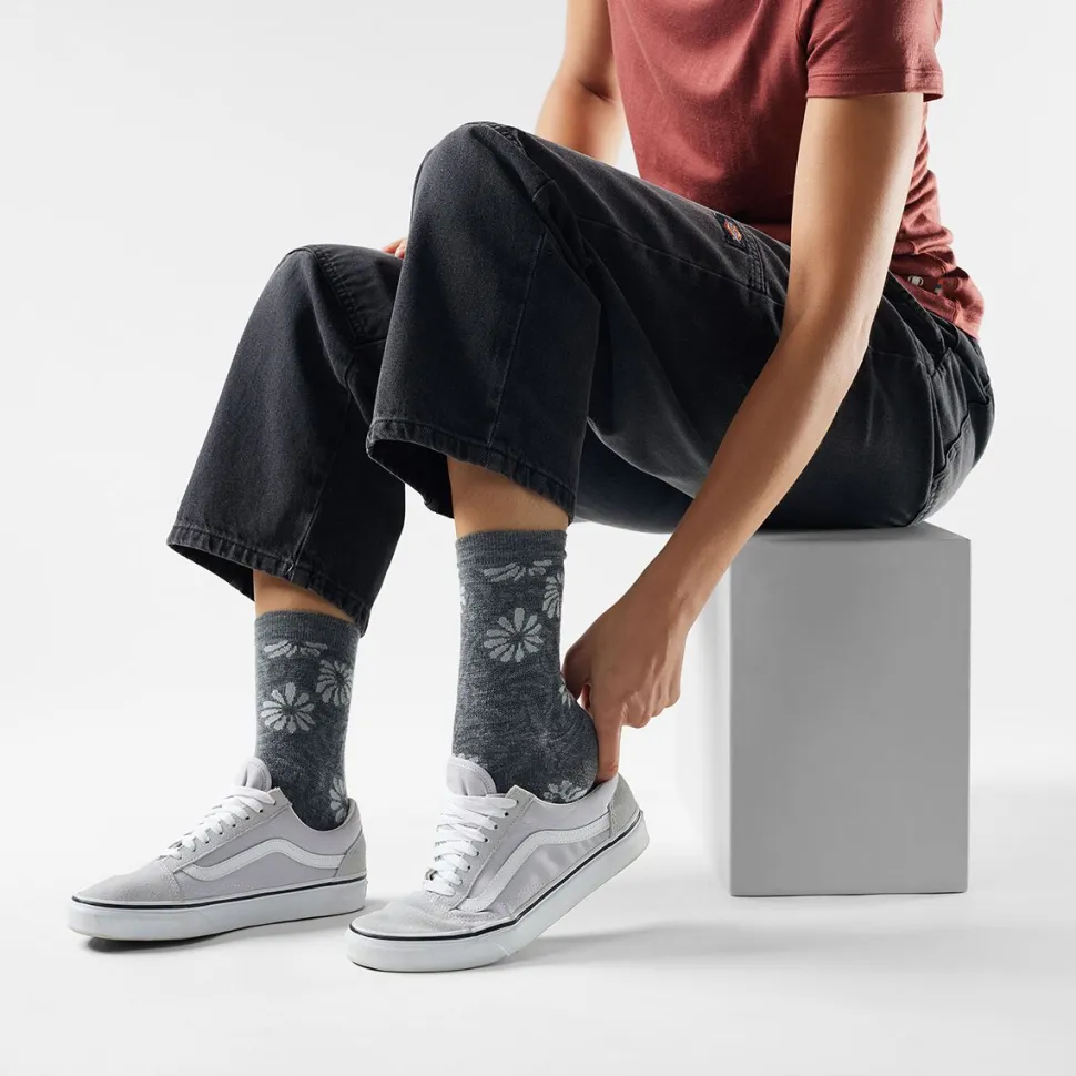 Everyday Floral Crew Sock