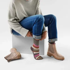 Everyday Multi-Stripe Crew Sock