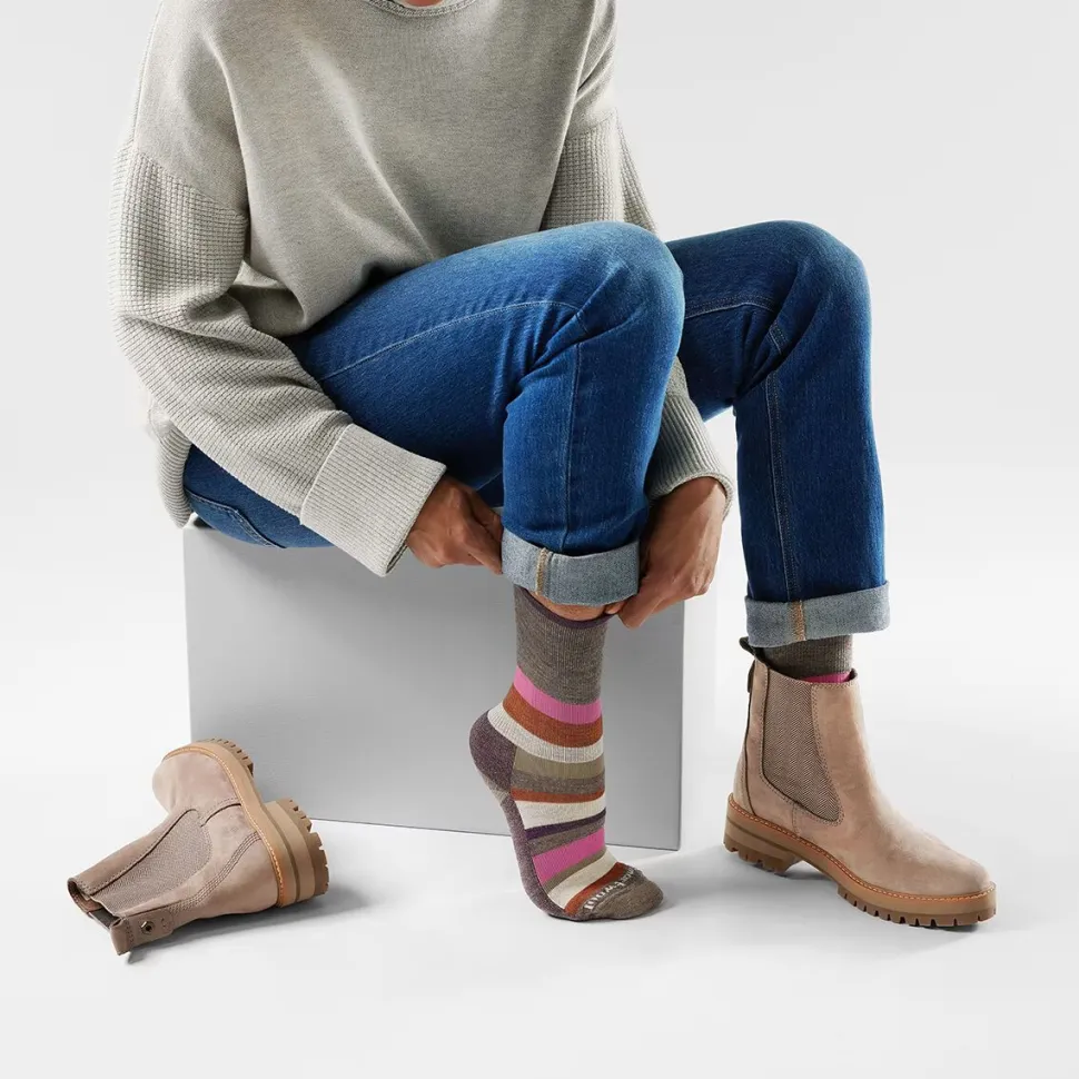 Everyday Multi-Stripe Crew Sock