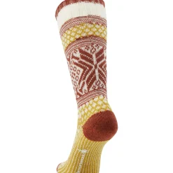 Everyday Popcorn Snowflake Pattern Crew Sock - Women's