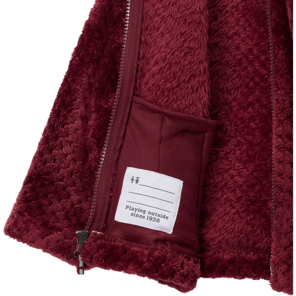 Fire Side Sherpa Full-Zip Fleece Jacket - Toddler Girls'