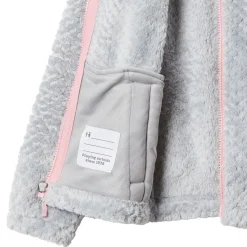 Fire Side Sherpa Hybrid Full-Zip Fleece Jacket - Girls'