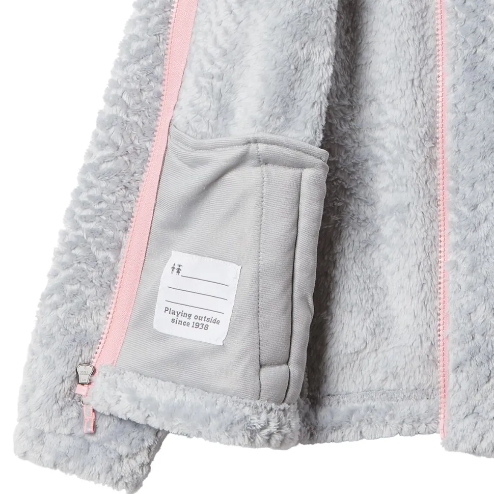 Fire Side Sherpa Hybrid Full-Zip Fleece Jacket - Girls'