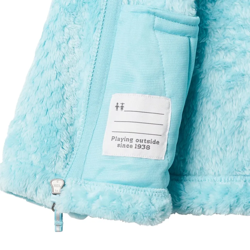 Fire Side Sherpa Hybrid Full-Zip Fleece Jacket - Girls'