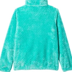 Fire Side Sherpa Hybrid Full-Zip Fleece Jacket - Girls'