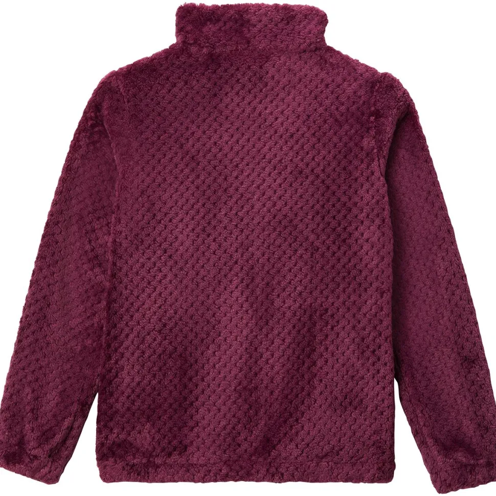 Fire Side Sherpa Hybrid Full-Zip Fleece Jacket - Girls'