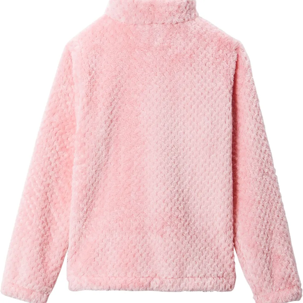 Fire Side Sherpa Hybrid Full-Zip Fleece Jacket - Girls'