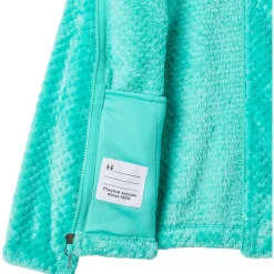 Fire Side Sherpa Hybrid Full-Zip Fleece Jacket - Girls'