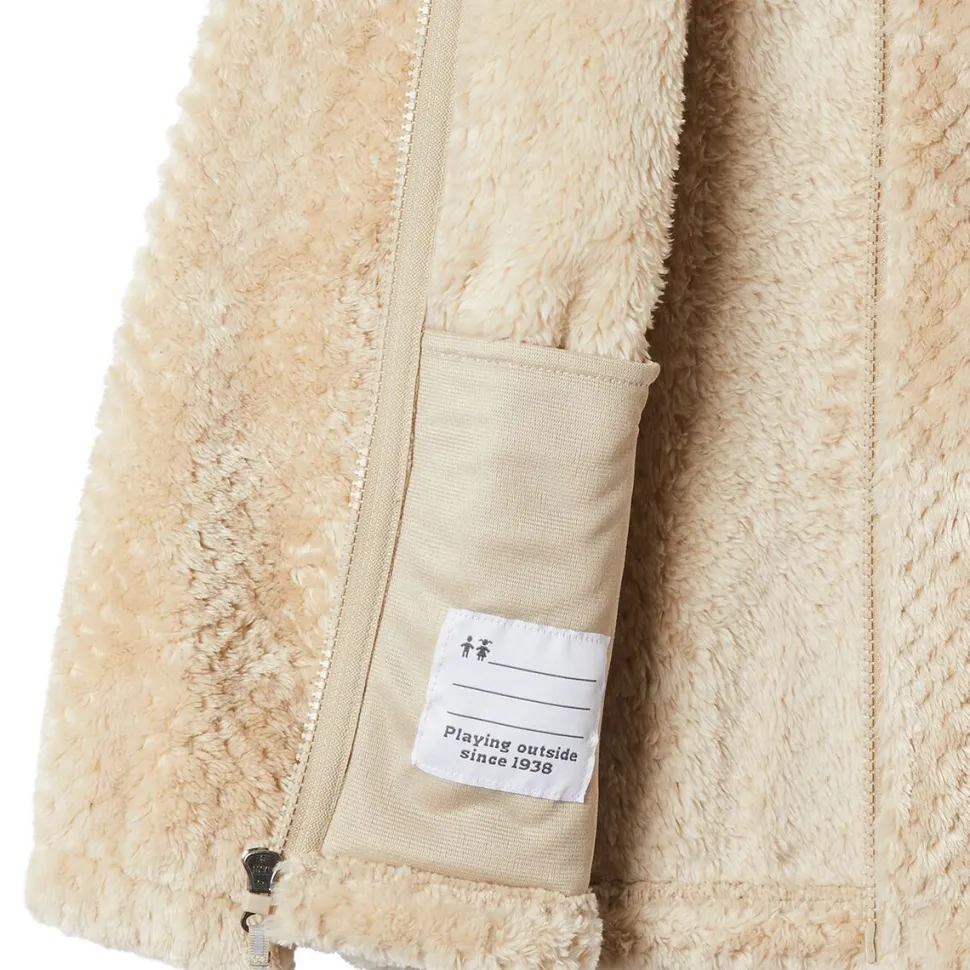 Fire Side Sherpa Hybrid Full-Zip Fleece Jacket - Girls'