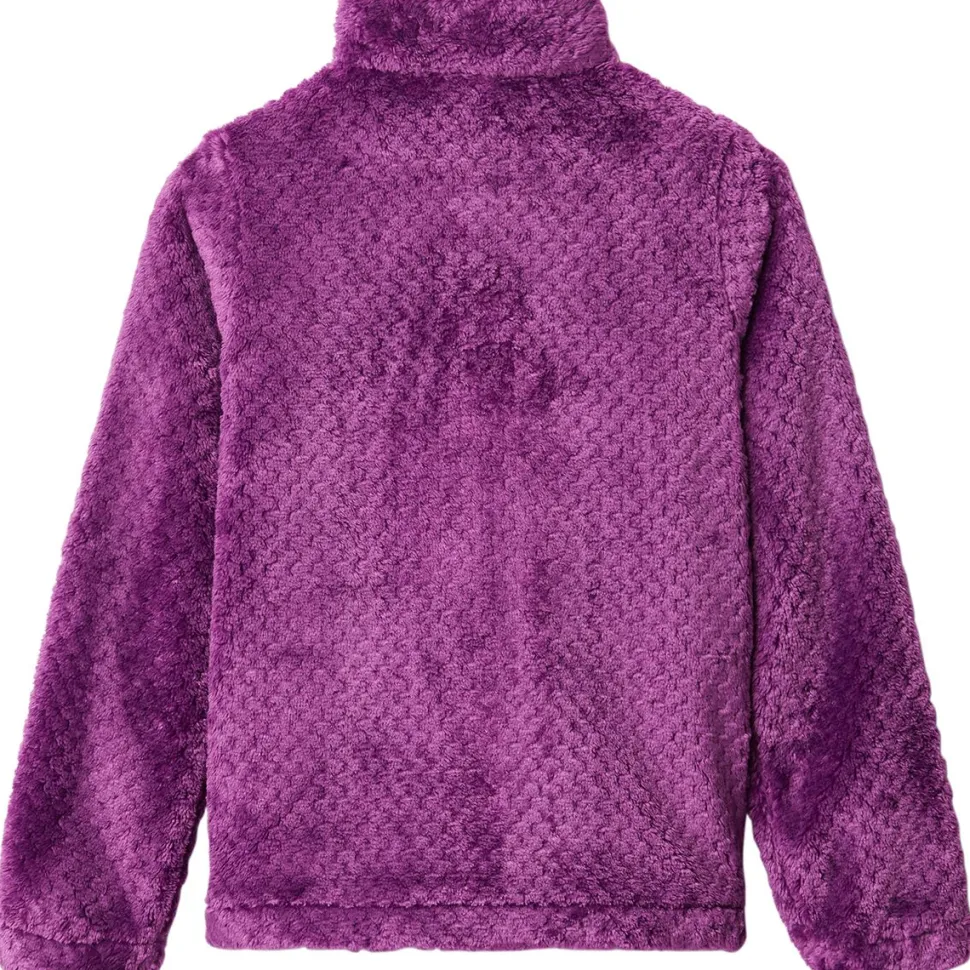 Fire Side Sherpa Hybrid Full-Zip Fleece Jacket - Girls'