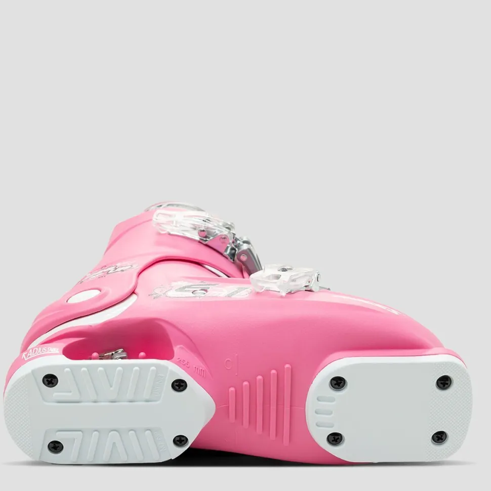 Flash Junior Pink Ski +Roce Adjustable Ski Boot - 2026