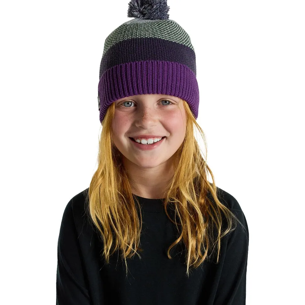 Fleece-Lined Pom Beanie - Kids'