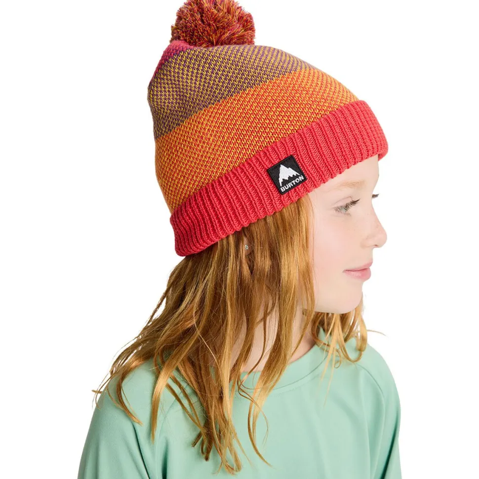 Fleece-Lined Pom Beanie - Kids'
