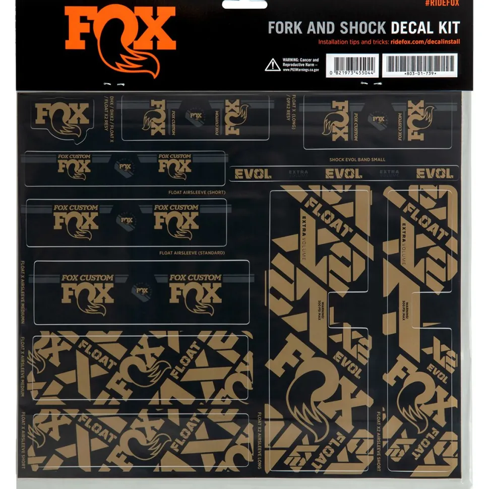 Fork & Shock Decal Kit