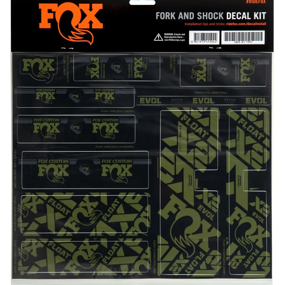 Fork & Shock Decal Kit