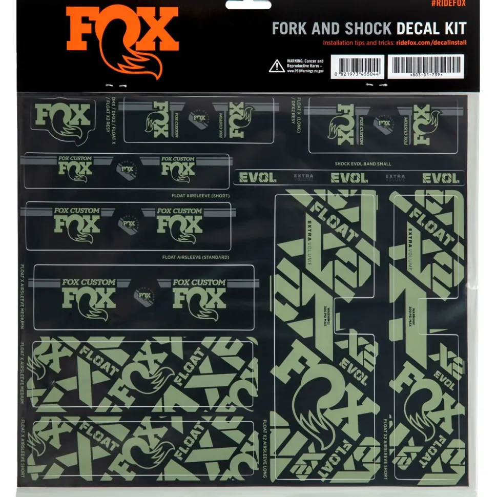 Fork & Shock Decal Kit