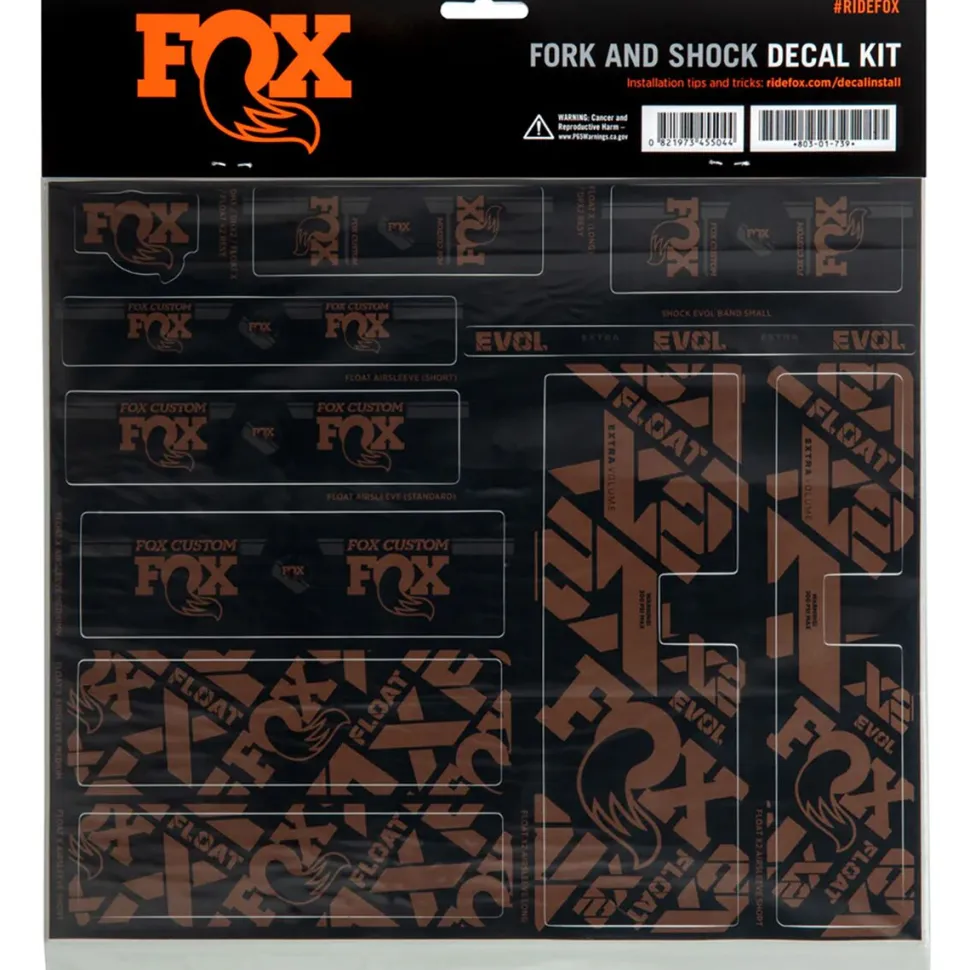 Fork & Shock Decal Kit