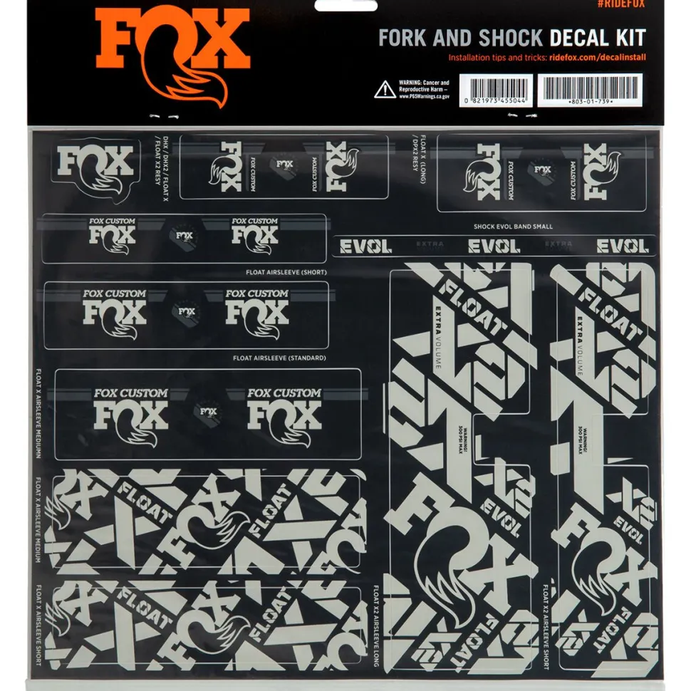 Fork & Shock Decal Kit