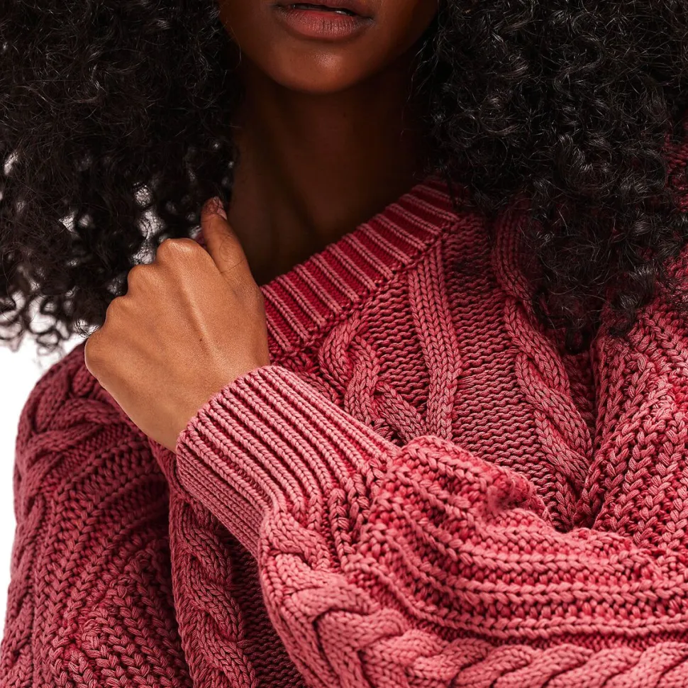Frankie Cable Sweater - Women's